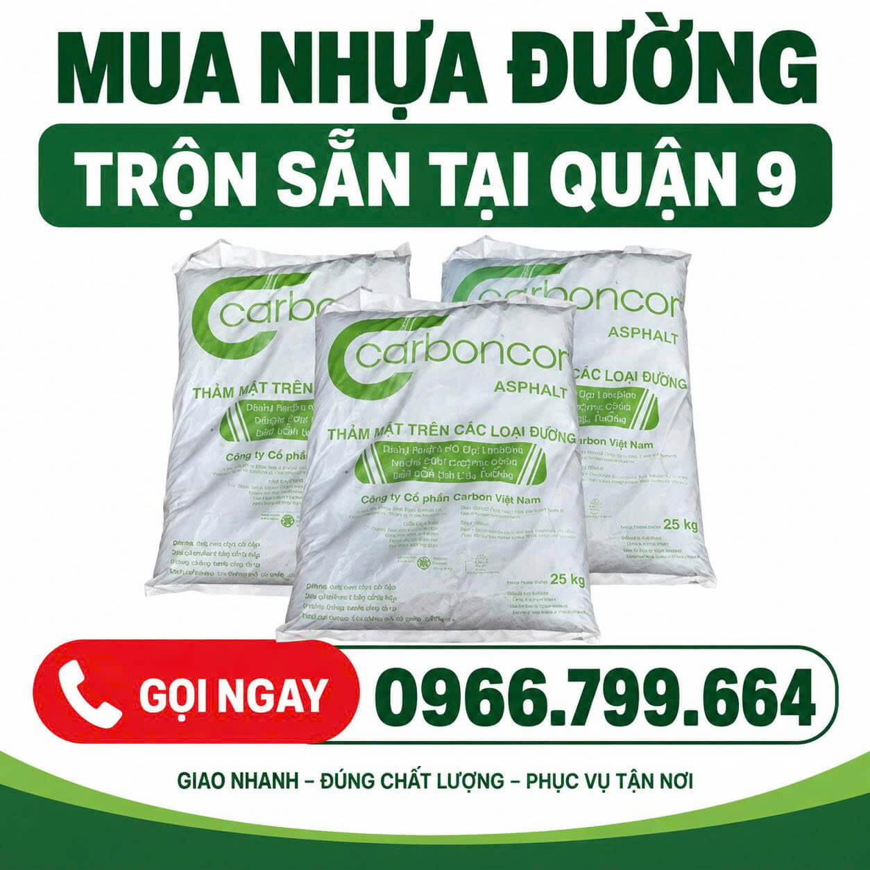 Mua Nhựa Đường Trộn Sẵn ở Tại Quận 9
