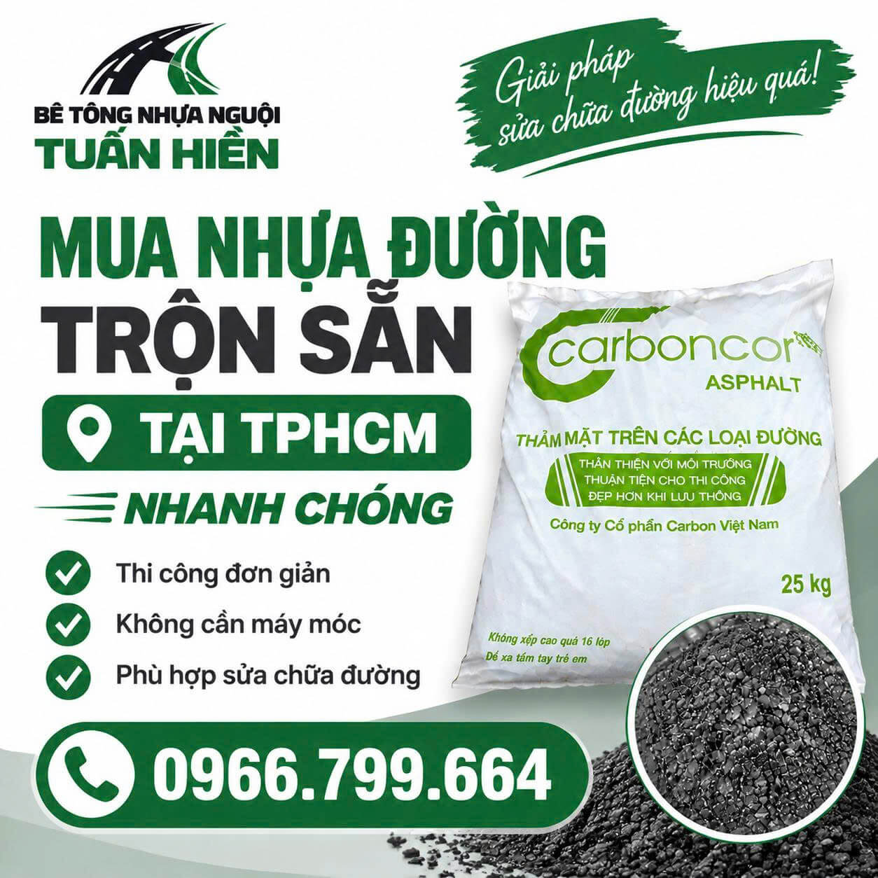 Mua Nhựa Đường Trộn Sẵn