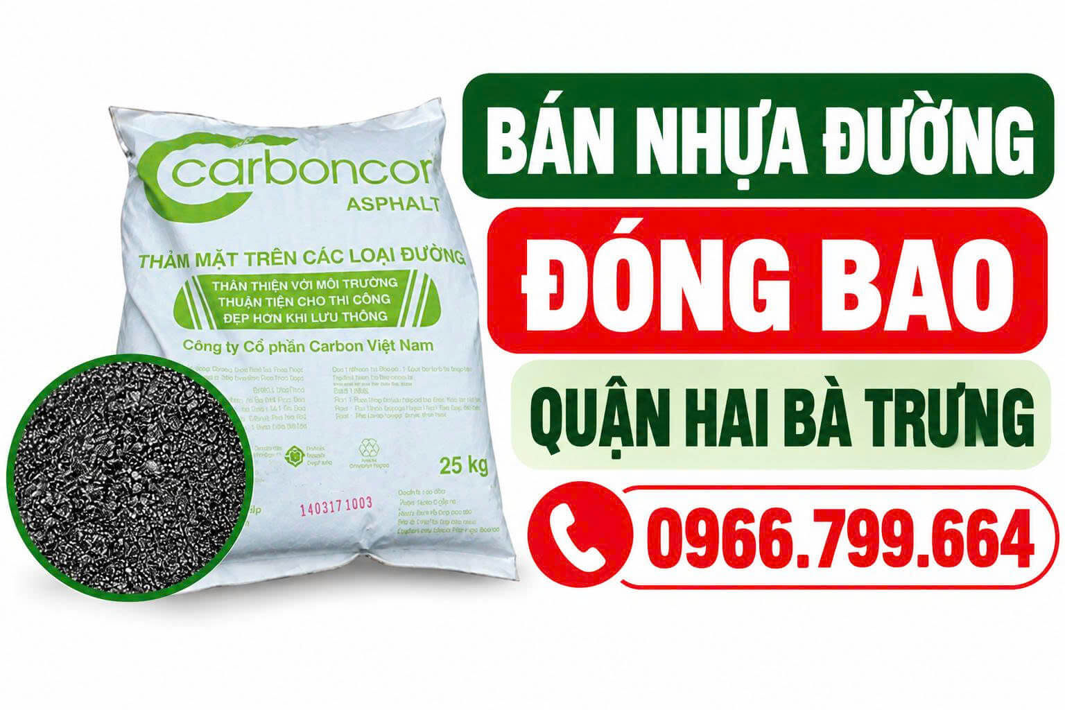 Bán Nhựa Đường Đóng Bao Tại Quận Hai Bà Trưng
