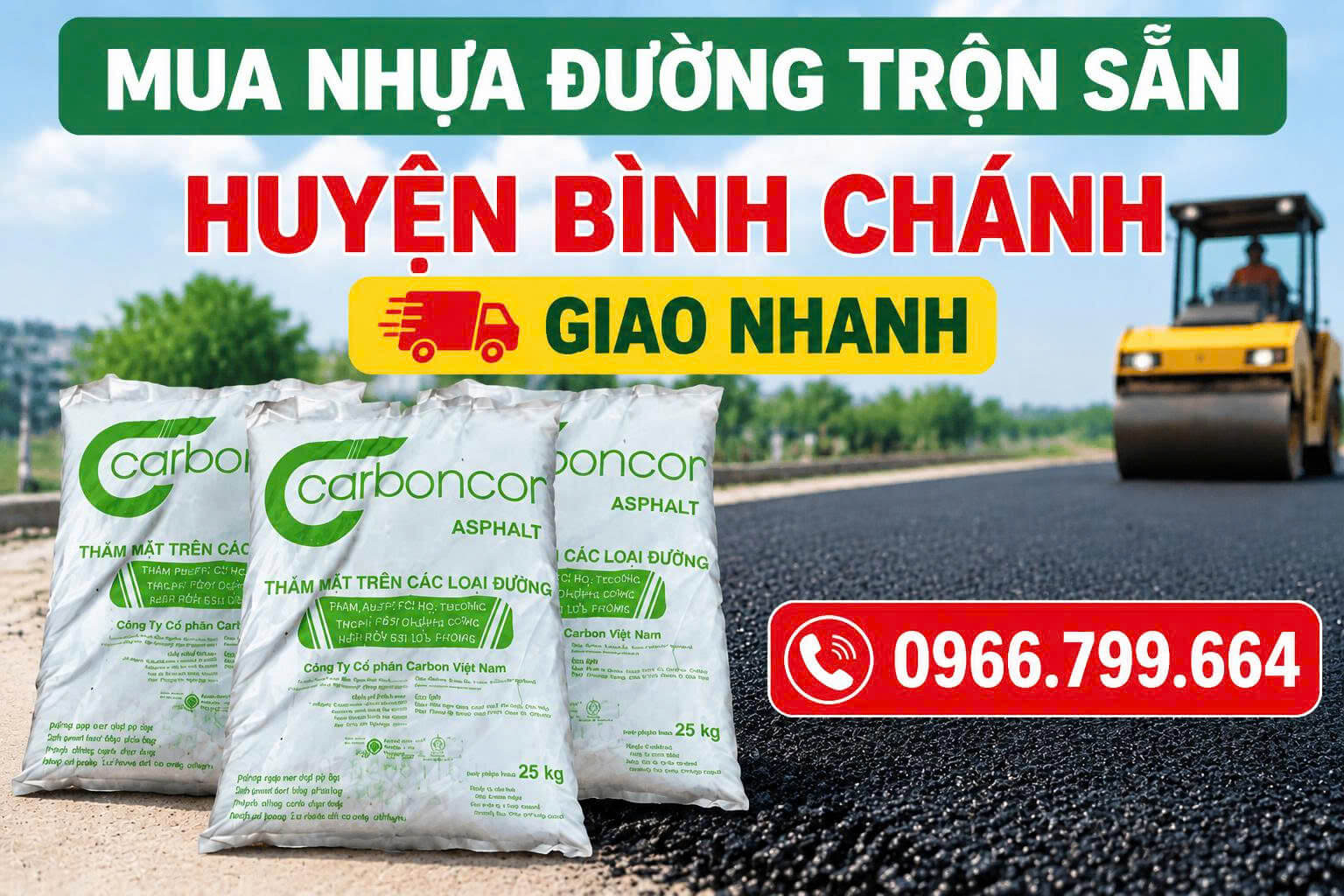 Mua Nhựa Đường Trộn Sẵn Bình Chánh