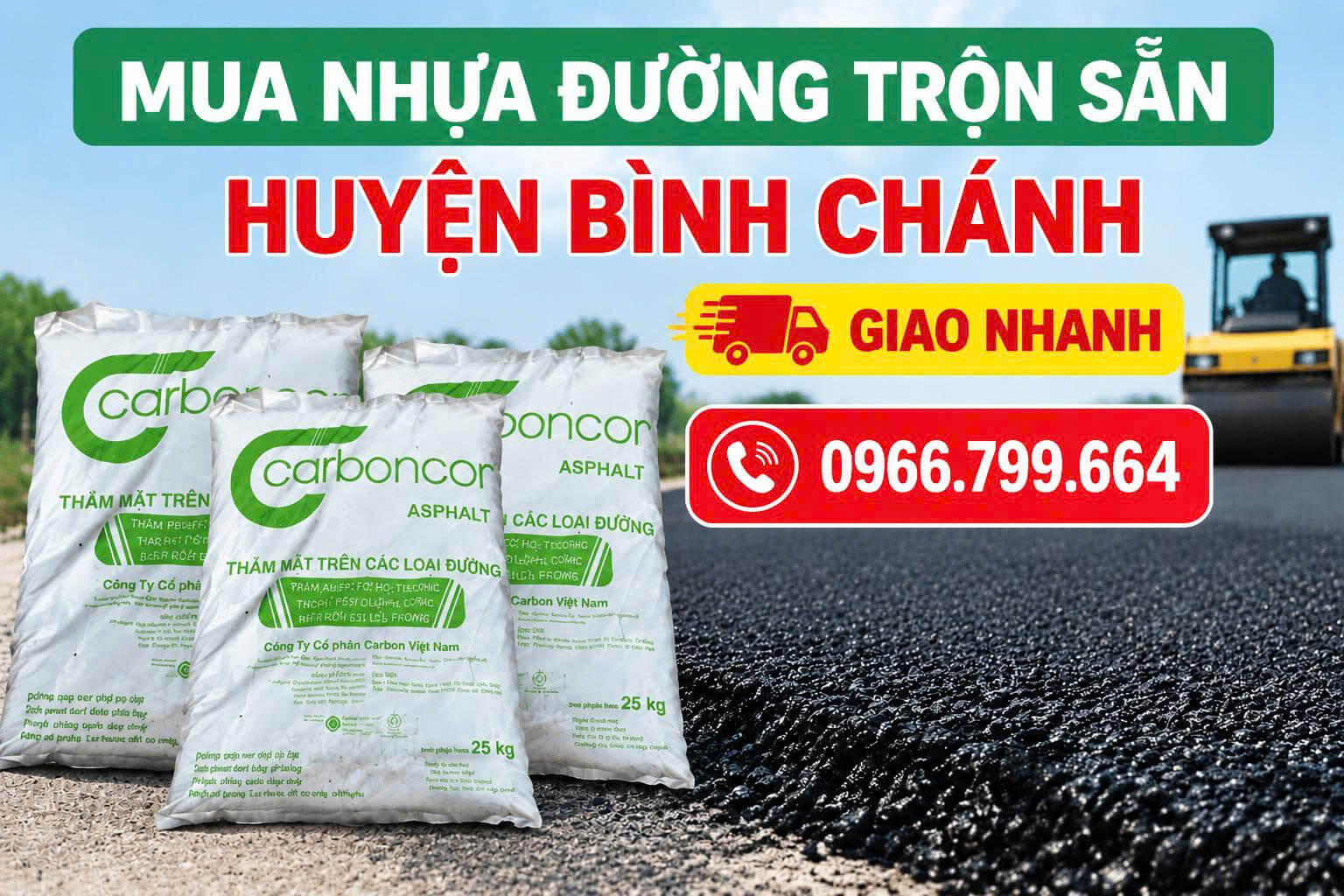 Mua Nhựa Đường Trộn Sẵn Huyện Bình Chánh