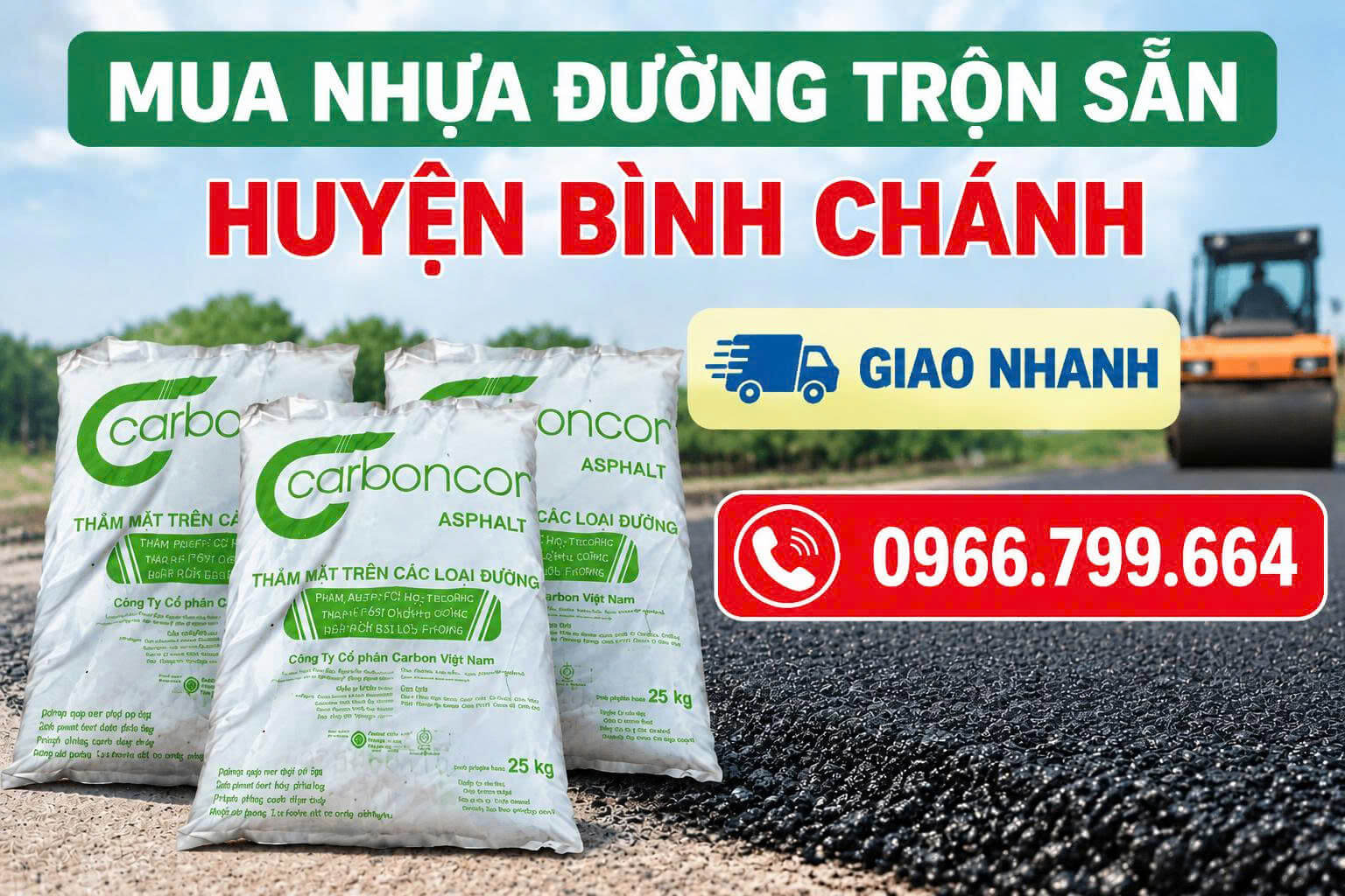 Mua Nhựa Đường Trộn Sẵn Tại Huyện Bình Chánh