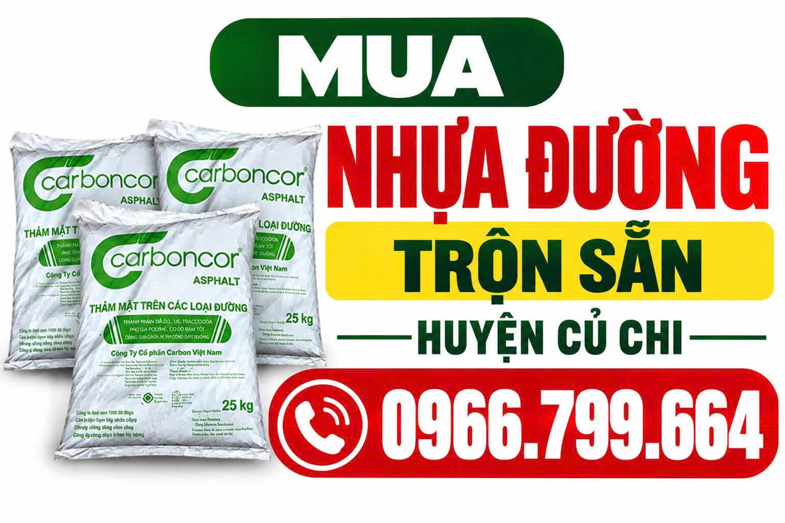 Mua Nhựa Đường Trộn Sẵn ở Củ Chi