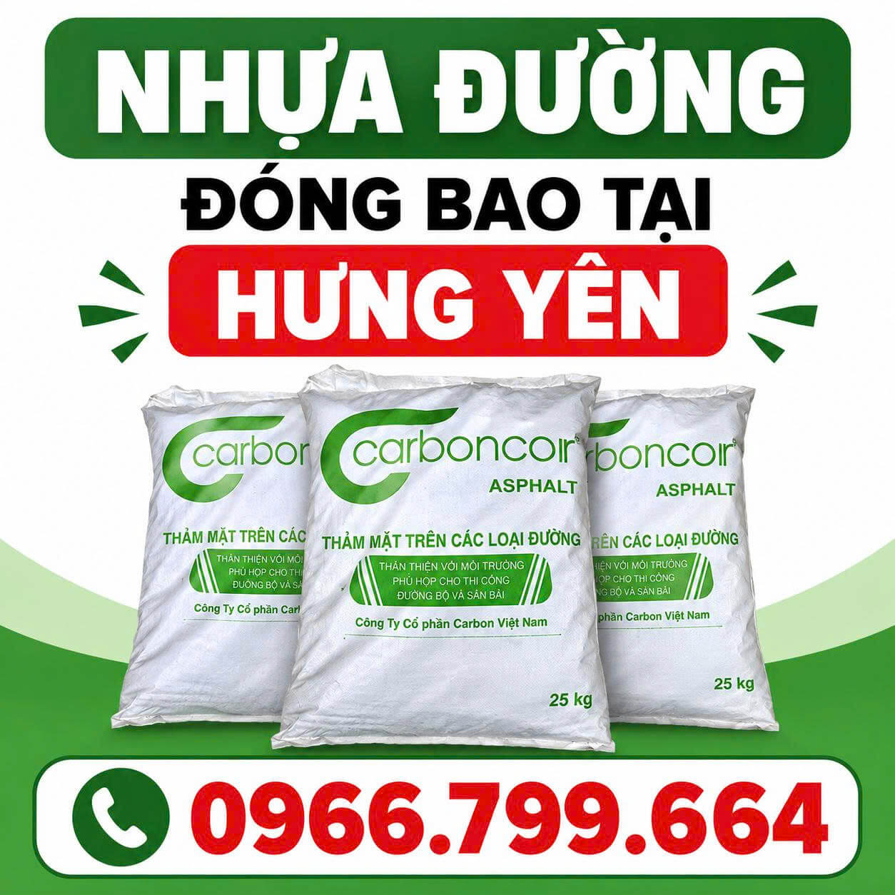 Nhựa Đường Đóng Bao Hưng Yên