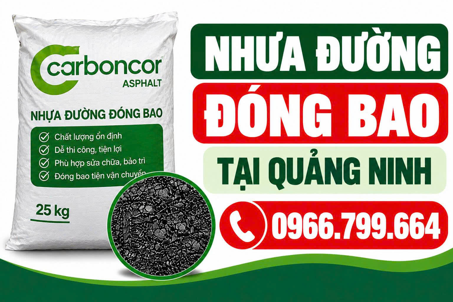 Nhựa Đường Đóng Bao Quảng Ninh