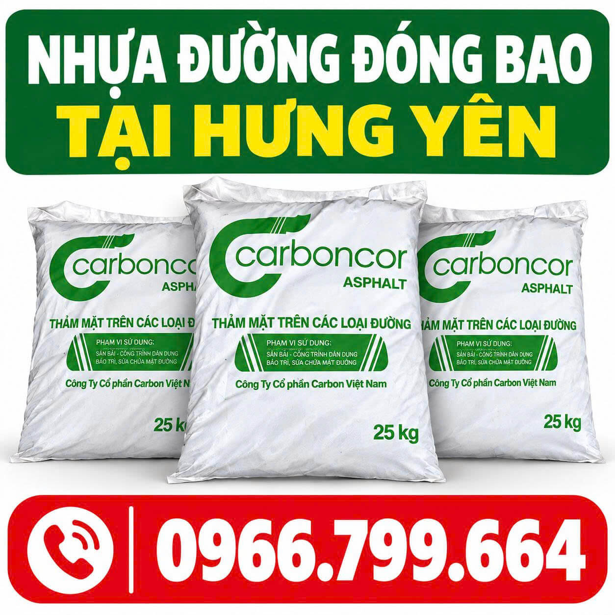 Nhựa Đường Đóng Bao Tại Hưng Yên