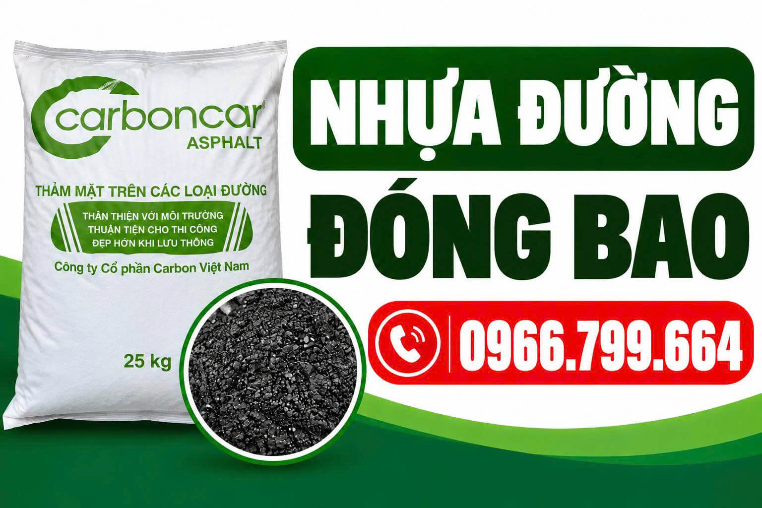 Nhựa Đường Đóng Bao Tiện Lợi