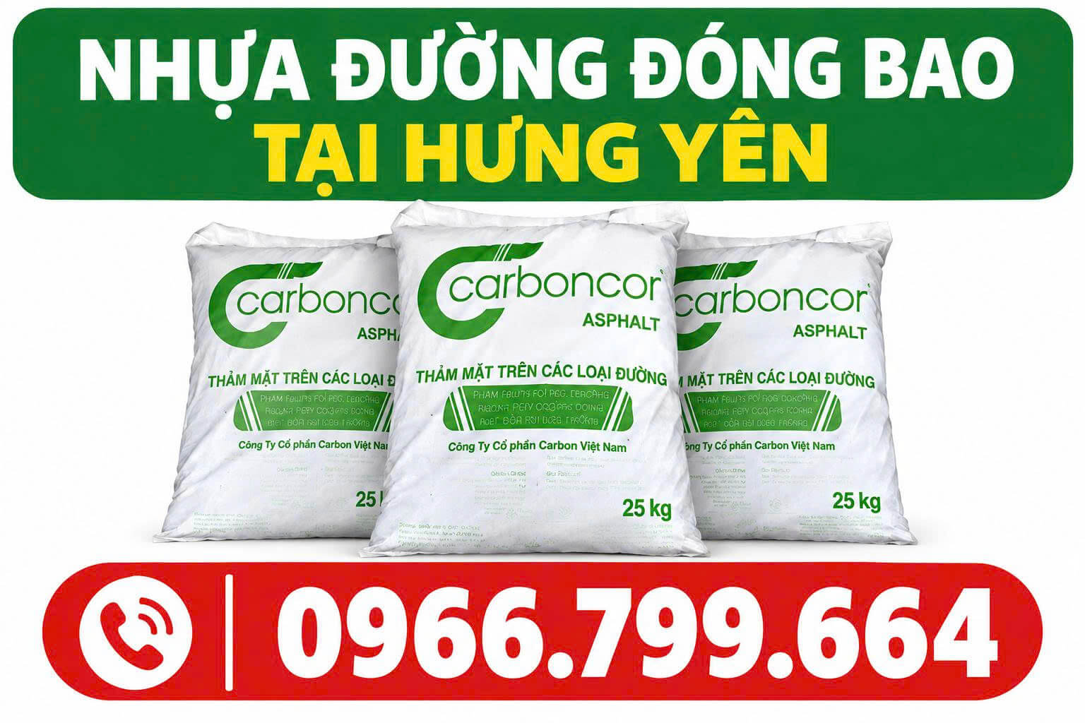 Nhựa Đường Đóng Bao ở Hưng Yên